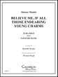 Believe Me If All Those Endearing Young Charms Concert Band sheet music cover